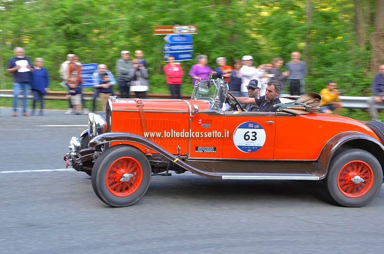 MILLE MIGLIA 2018 - Chrysler 75 del 1929 (num. 63)