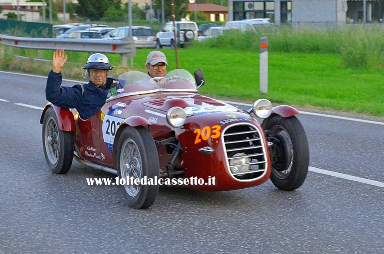 MILLE MIGLIA 2018 - Dagrada 750 Sport del 1950 (num. 203)