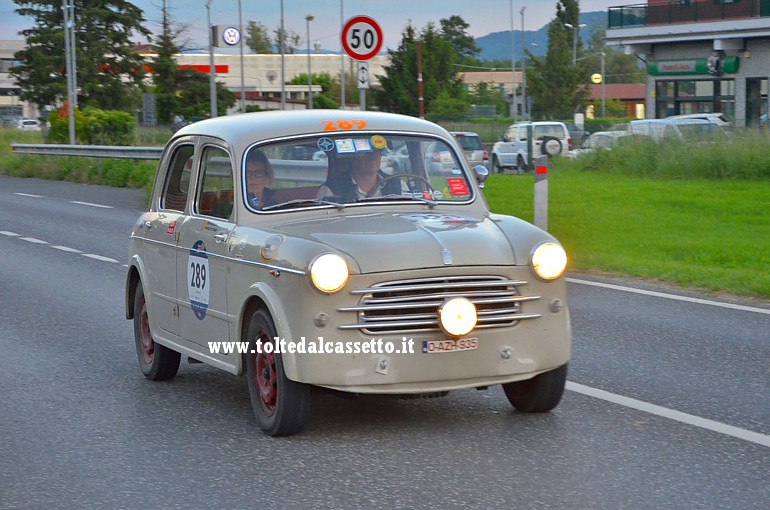 MILLE MIGLIA 2018 - Fiat 1100 / 103 del 1953 (num. 289)