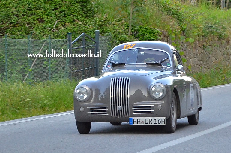 MILLE MIGLIA 2018 - Fiat 1100 S MM Berlinetta "Gobbone" del 1948 (num. 157)