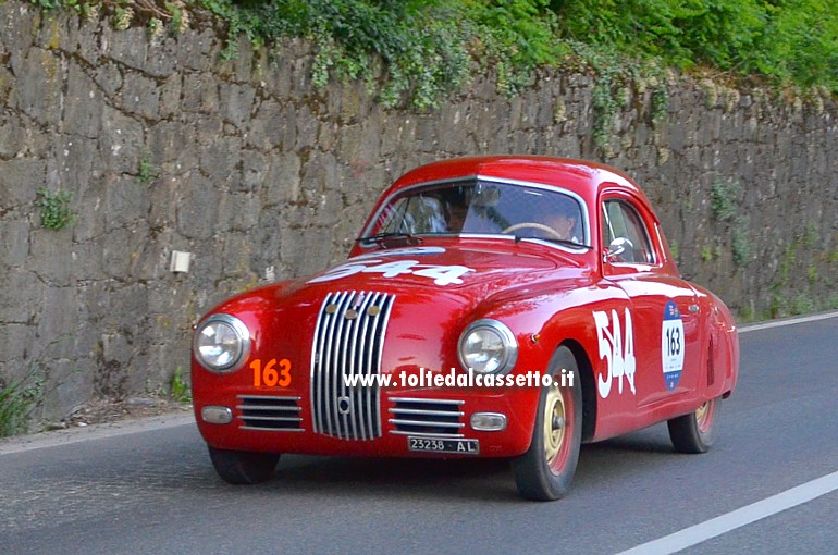 MILLE MIGLIA 2018 - Fiat 1100 S MM Berlinetta "Gobbone" del 1948 (num. 163)