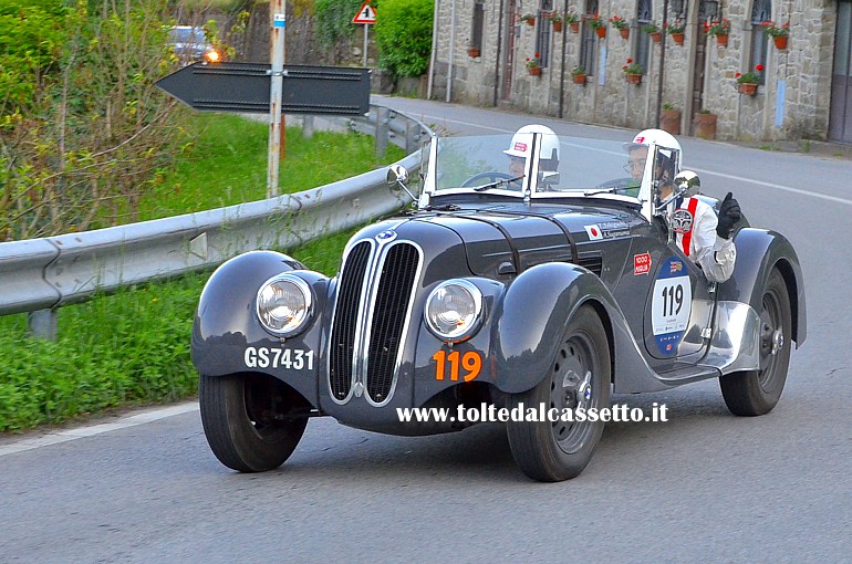 MILLE MIGLIA 2018 - Frazer-Nash Bmw 328 del 1937 (num. 119)
