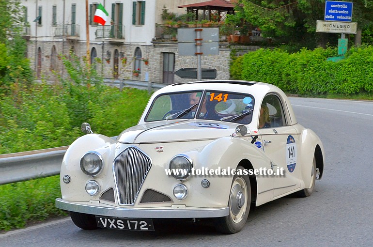 MILLE MIGLIA 2018 - Healey 2400 Elliott Beutler del 1947 (num. 141)