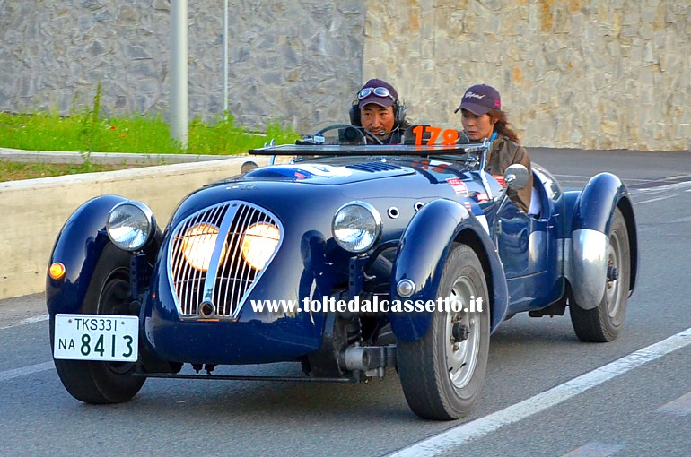 MILLE MIGLIA 2018 - Healey 2400 Silverstone D-Type del 1949 (num. 178)