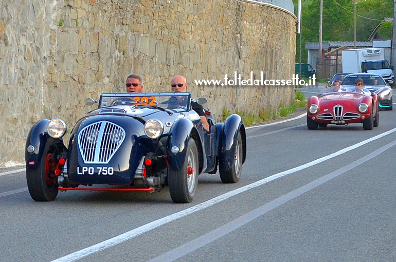 MILLE MIGLIA 2018 - Healey 2400 Silverstone E-Type del 1950 (num. 202)