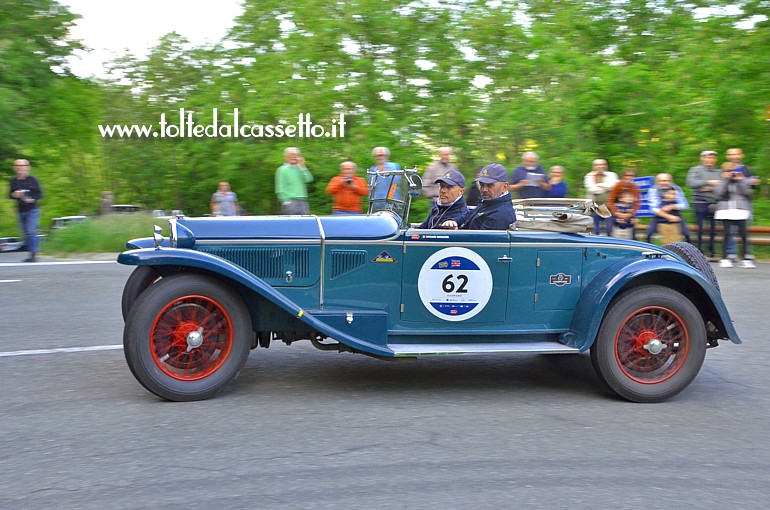 MILLE MIGLIA 2018 - Lancia Lambda VIII Serie Casaro del 1929 (num. 62)
