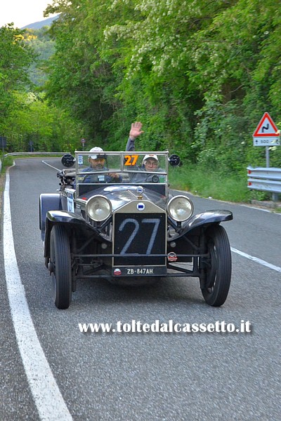 MILLE MIGLIA 2018 - Lancia Lambda VII Serie Casaro del 1927 (num. 27)