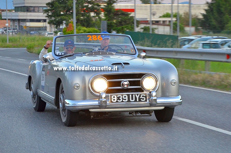 MILLE MIGLIA 2018 - Nash Healey Sports 4143 cm³ del 1953 (num. 286)