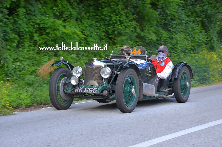 MILLE MIGLIA 2018 - Riley Brooklands 9 HP Speed del 1928 (num. 44)