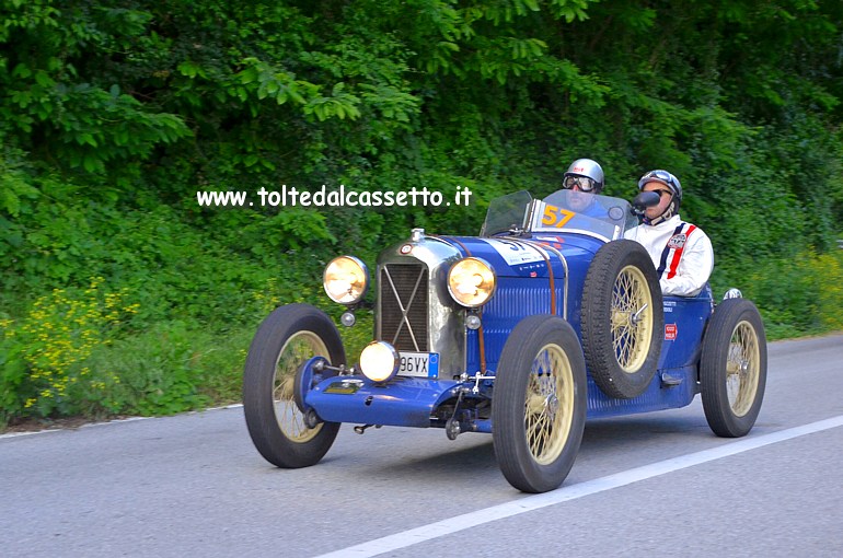 MILLE MIGLIA 2018 - Salmson GS 8 GD Sport del 1929 (num. 57)