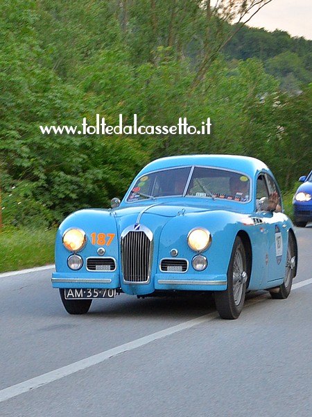 MILLE MIGLIA 2018 - Talbot-Lago T 26 GS Berlinette del 1950 (num. 187)