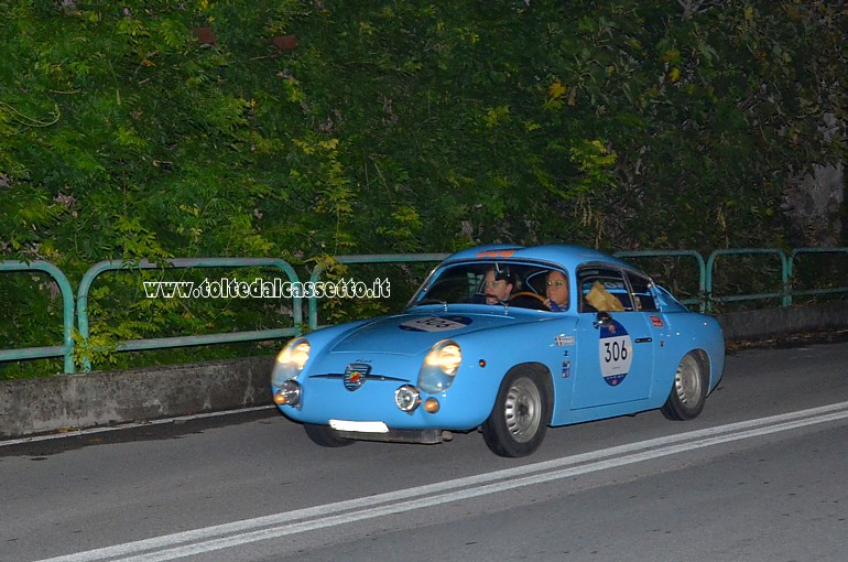 MILLE MIGLIA 2020 - Abarth Fiat 750 Berlinetta Zagato anno 1957 (Equipaggio: Maria e Benedetta Gaburri - Numero di gara: 306)