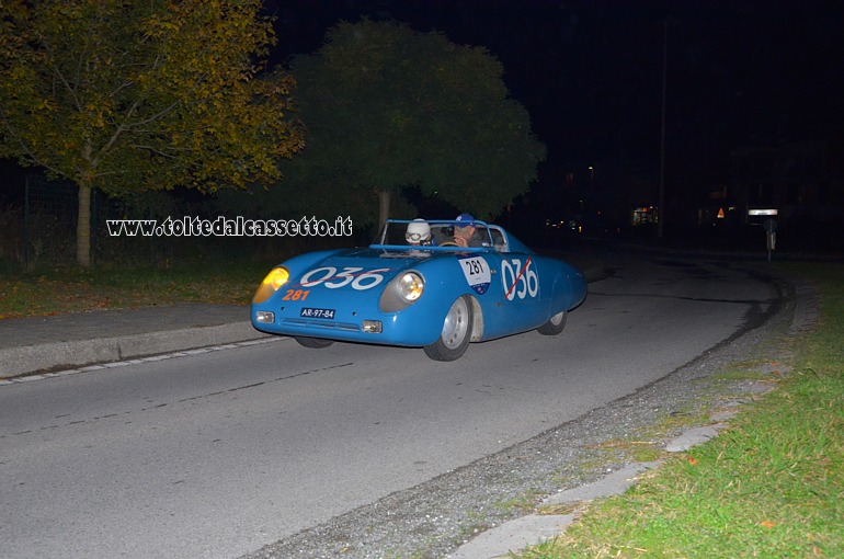 MILLE MIGLIA 2020 - Autobleu 750 anno 1954 (Equipaggio: Mark Thieme e Casper Willemse - Numero di gara: 281)