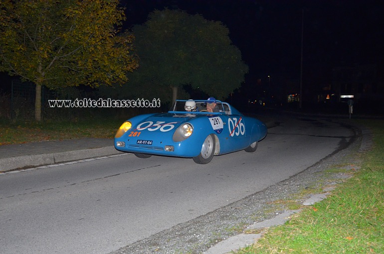 MILLE MIGLIA 2020 - Autobleu 750 anno 1954 (Equipaggio: Mark Thieme e Casper Willemse - Numero di gara: 281)