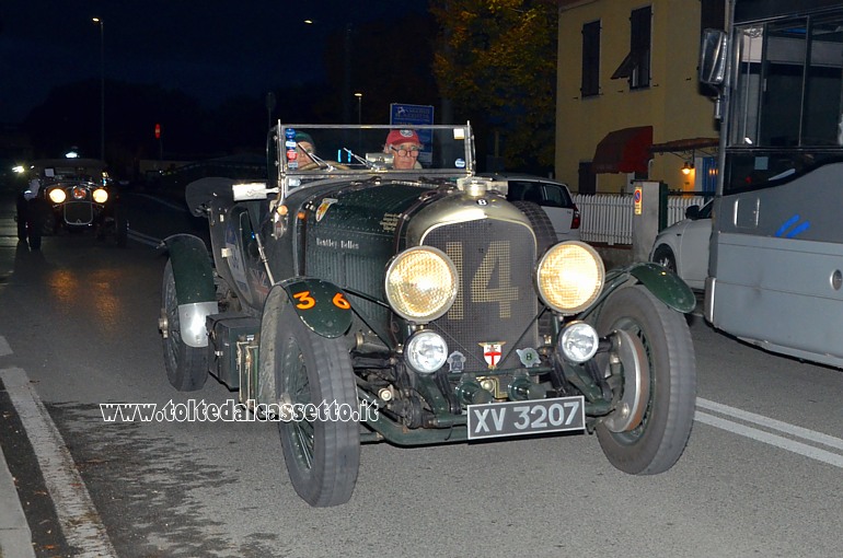 MILLE MIGLIA 2020 - Bentley 4,5 Litre Open Tourer anno 1928 (Equipaggio: Katarina Kyvalova e Knud Sassmannshausen - Numero di gara: 36)