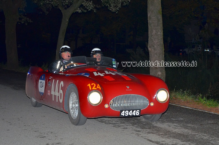 MILLE MIGLIA 2020 - Cisitalia 202 SMM Spider Nuvolari anno 1947 (Equipaggio: Mark Dienerkord e Frank Becker - Numero di gara: 124)