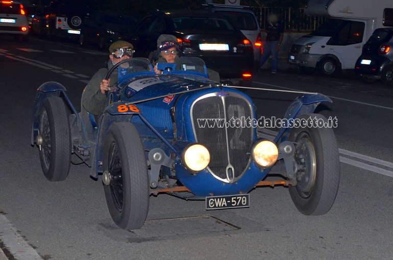 MILLE MIGLIA 2020 - Delahaye 135 CS anno 1936 (Equipaggio: Graham e Marina Goodwin - Numero di gara: 88)