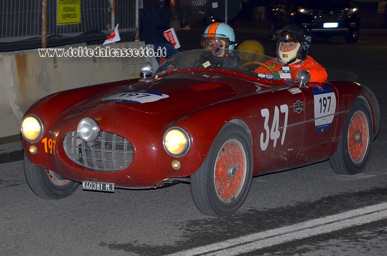 MILLE MIGLIA 2020 - Ermini Gilco 1100 Sport Motto anno 1952 (Equipaggio: Frank Hertrich e Thomas Fritsch - Numero di gara: 197)