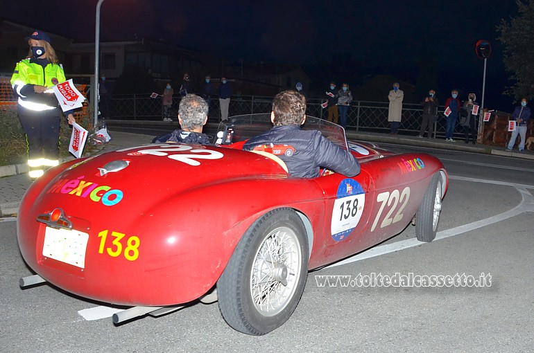 MILLE MIGLIA 2020 - Ferrari 166 Inter Spider Corsa Ansaloni anno 1948 (Equipaggio: Ricardo Alfonso Vega Castro e Josè Antonio Vega Castro - Numero di gara: 138)
