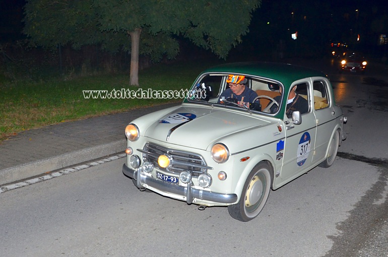 MILLE MIGLIA 2020 - Fiat 1100-103 berlina anno 1955 (Equipaggio: Cornelis Filius e Robert Van Den Akker - Numero di gara: 317)