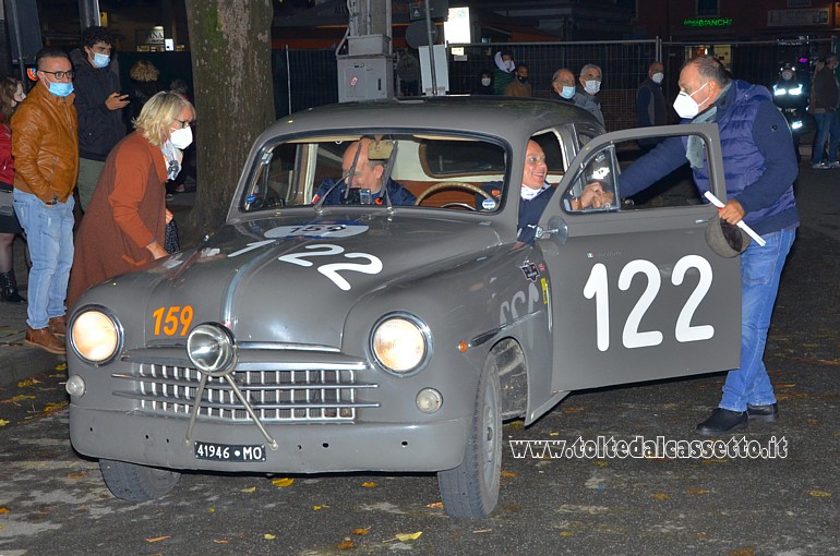 MILLE MIGLIA 2020 - Fiat 1400 anno 1950 (Equipaggio: Livio e Fabio Colosio - Numero di gara: 159)
