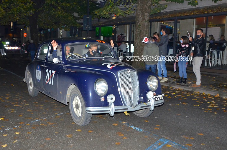 MILLE MIGLIA 2020 - Lancia Aurelia B21 Berlina anno 1951 (Equipaggio: Marc e Stephane Lenert - Numero di gara: 175)