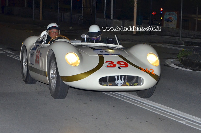 MILLE MIGLIA 2020 - Maserati 200 SI anno 1956 (Equipaggio: Enzo Moroni e Giuseppe Freschi - Numero di gara: 362)