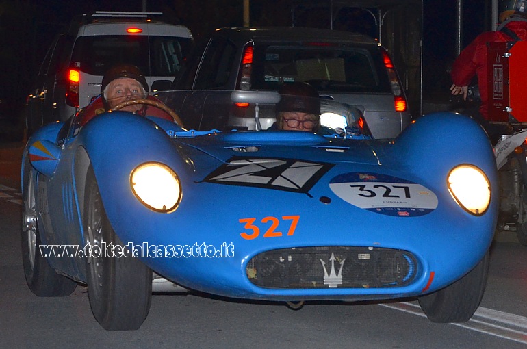 MILLE MIGLIA 2020 - Maserati 200 S anno 1955 (Equipaggio: H. Goddijn e C. Vigreux-Goddijn - Numero di gara: 327)