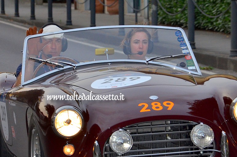 MILLE MIGLIA 2021 - AC ACE anno 1955 (Equipaggio: Andre Schoenmakers e Emma Schoenmakers - Numero di gara: 289)