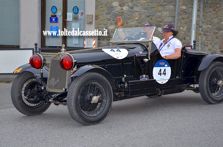 MILLE MIGLIA 2021 - Alfa Romeo 6C 1750 Super Sport Zagato anno 1929 (Equipaggio: John Houtkamp e Chelly Houtkamp Van Bussel - Numero di gara: 44)