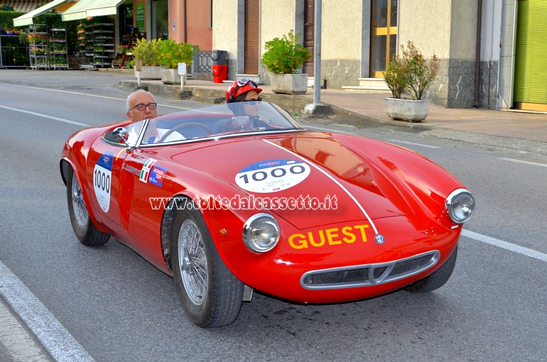 MILLE MIGLIA 2021 - Alfa Romeo Sport Spider anno 1954 (Equipaggio: Roberto Giolito e Camila Raznovich - Numero di gara: 1000 - Special List)