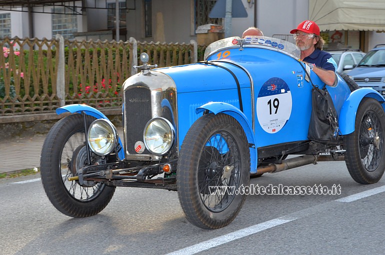 MILLE MIGLIA 2021 - Amilcar GCSS anno 1926 (Equipaggio: Marco Gatta ed Eugenio Piccinelli - Numero di gara: 19)