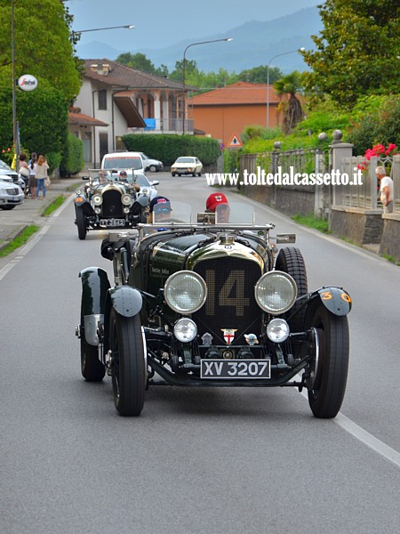 MILLE MIGLIA 2021 - Bentley 4.5 Litre Open Tourer anno 1928 (Equipaggio: Katarina Kyvalova e Knud Sassmanshausen - Numero di gara: 30 - Special List)