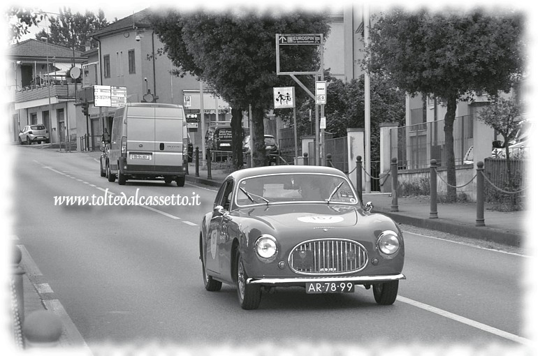 MILLE MIGLIA 2021 - Cisitalia 202 SC Berlinetta Pininfarina anno 1950 (Equipaggio: Gerrit Alexander Rinbbink e Menno Atal - Numero di gara: 157)