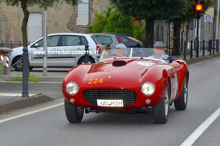 MILLE MIGLIA 2021 - Ferrari 375 MM Spider Pininfarina anno 1953 (Equipaggio: Michael Stehle e Bjoern Schmidt - Numero di gara: 224)