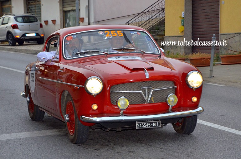 MILLE MIGLIA 2021 - Fiat 1100 / 103 TV Coupè Pininfarina anno 1954 (Equipaggio: Mario Ronzoni e Giuseppe Barone - Numero di gara: 255)
