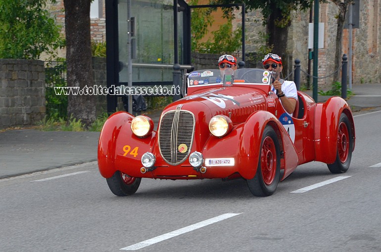 MILLE MIGLIA 2021 - Fiat 1100 [508 C] Sport anno 1937 (Equipaggio: Francesco Siccardi e Aldo Carozza - Numero di gara: 94)