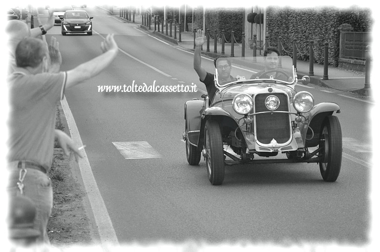 MILLE MIGLIA 2021 - Fiat 514 Coppa delle Alpi anno 1932 (Equipaggio: Alessandro Pietta e Mauro Lazzarini - Numero di gara: 69)