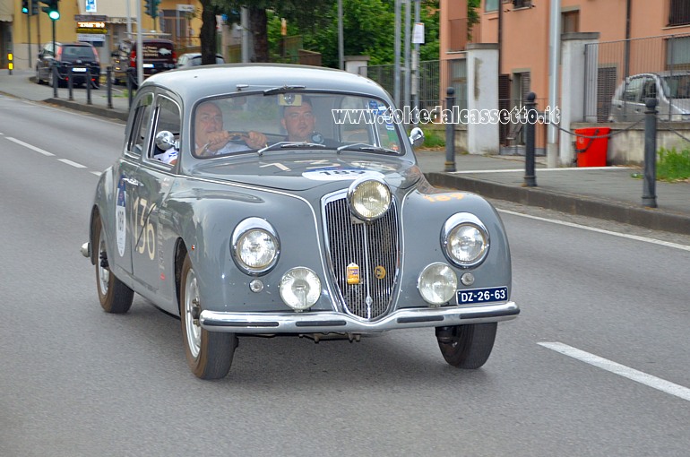 MILLE MIGLIA 2021 - Lancia Aurelia B22 anno 1953 (Equipaggio: Paul Smith e Andrew Archibald - Numero di gara: 189 - Team: Coc Realty)