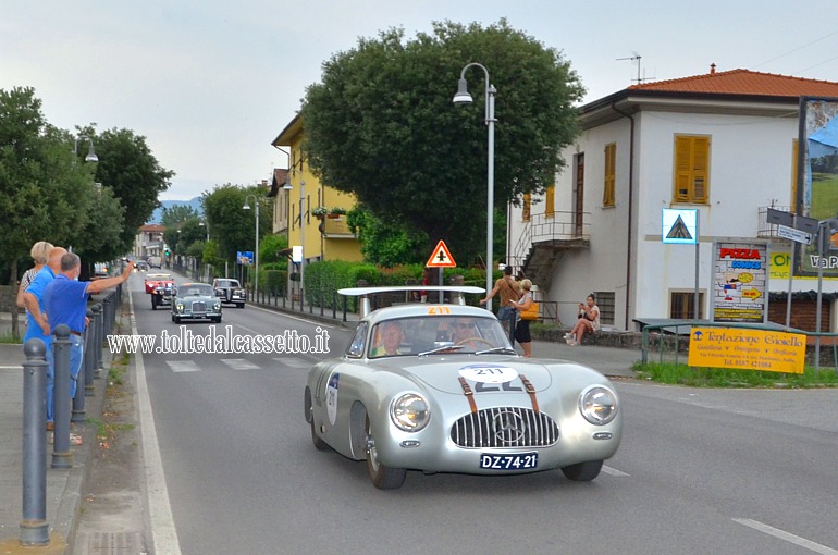 MILLE MIGLIA 2021 - Mercedes Benz 300 SL Coup W194 Prototype anno 1952 (Equipaggio: Sven Veen e Etienne Veen - Numero di gara: 211)