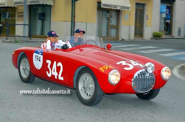 MILLE MIGLIA 2021 - Osca MT 4 1100 2AD anno 1952 (Equipaggio: Mario Boglioli ed Enrica Pezzia - Numero di gara: 194)