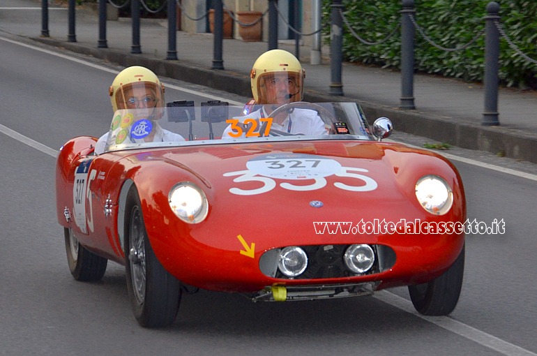 MILLE MIGLIA 2021 - Osca MT4 1350 2AD anno 1955 (Equipaggio: Carlo Incerti e Monica Pellicciari - Numero di gara: 327)