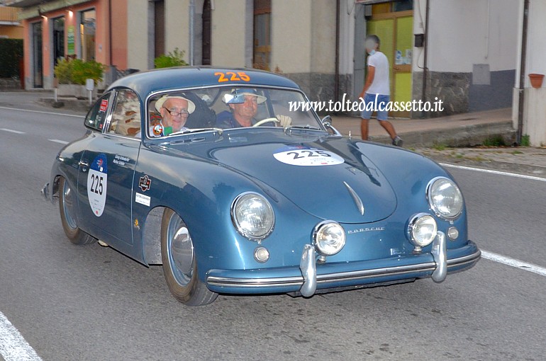 MILLE MIGLIA 2021 - Porsche 356 1500 Super Coup anno 1953 (Equipaggio: Frank Joseph Woodcock e Markus Schoeler - Numero di gara: 225)