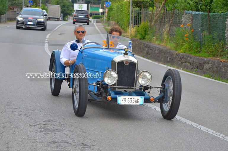 MILLE MIGLIA 2021 - Rally ABC Grand Sport anno 1928 (Equipaggio: Riccardo Roversi e Michele Fabio Bellini - Numero di gara: 35)