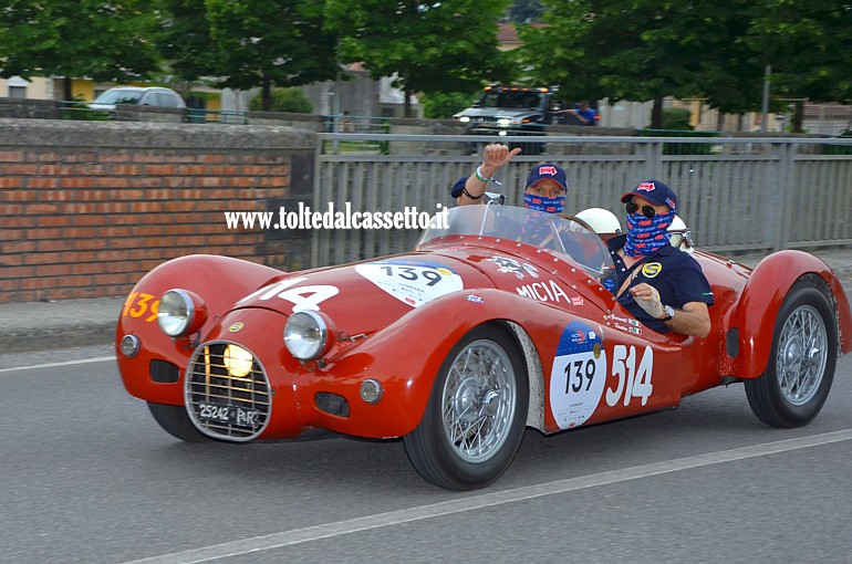 MILLE MIGLIA 2021 - Stanguellini 1100 Sport anno 1948 (Equipaggio: Matteo Giacometti e Davide Fanton - Numero di gara: 139)