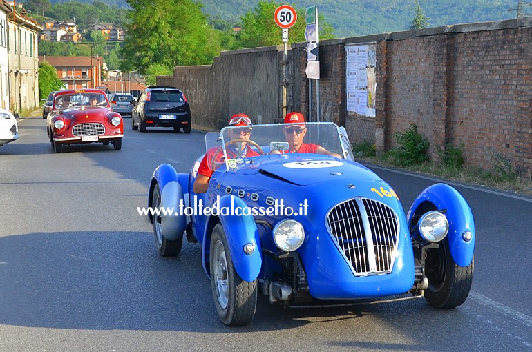 MILLE MIGLIA 2022 - Healey 2400 Silvestone anno 1949 (Equipaggio: Aurelio Carlin e Ugo Colombo - Numero di gara: 164)