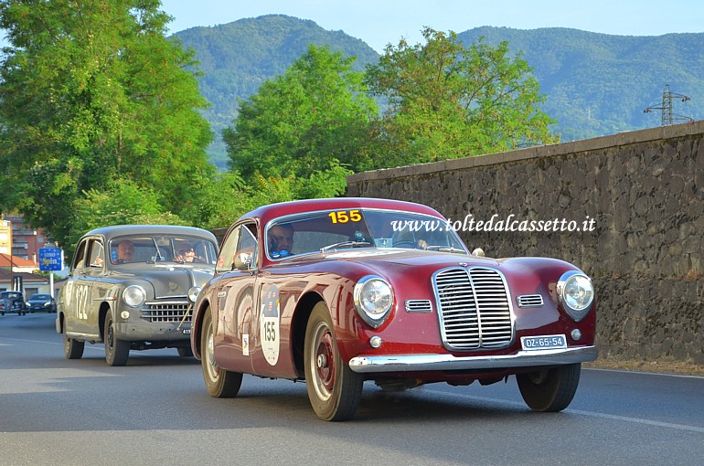 MILLE MIGLIA 2022 - Maserati A6 1500 Berlinetta anno 1949 (Equipaggio: Eric Van Schaik e Chris Leyds - Numero di gara: 155)