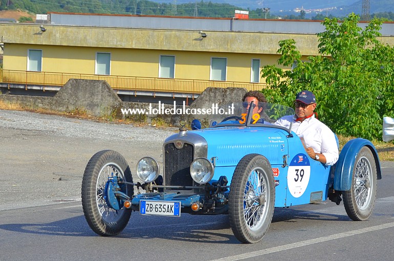 MILLE MIGLIA 2022 - Rally ABC 1100 anno 1928 (Equipaggio: Riccardo Roversi e Fabio Michele Bellini - Numero di gara: 39