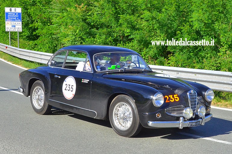 MILLE MIGLIA 2024 - Alfa Romeo 1900 C Sprint Touring anno 1953 (Equipaggio: Luca Baronchelli e Giuseppe Capoferri - Numero di gara: 235)