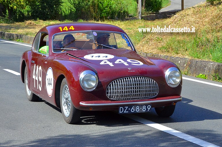 MILLE MIGLIA 2024 - Cisitalia 202 SC Berlinetta Pinin Farina anno 1948 (Equipaggio: Volkert Doeksen e Thomas Doeksen - Numero di gara: 144)